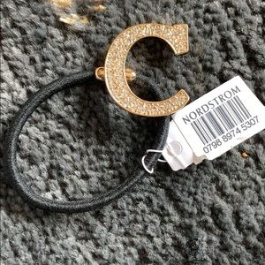 Hair band with the letter C